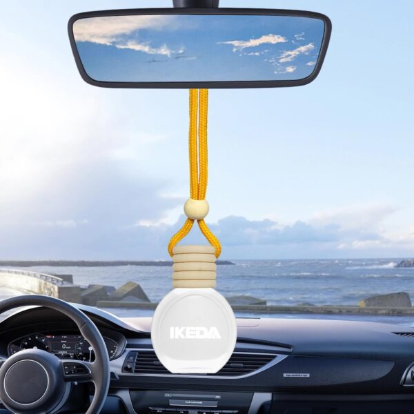 Ikeda Car Air Freshener: Hanging Car Smell Air Freshener - Image 3