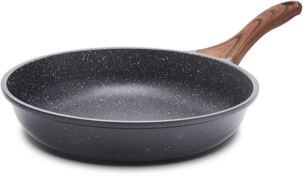 SENSARTE Nonstick Frying Pan Skillet, Swiss Granite Coating Omelette