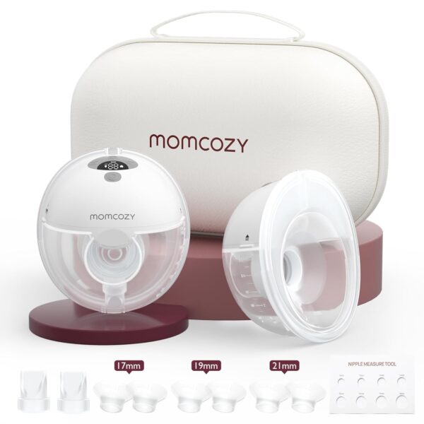 Momcozy Breast Pump Hands Free M5, Wearable Breast Pump of Baby