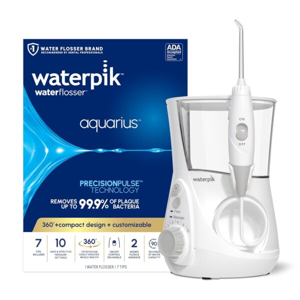 Waterpik Aquarius Water Flosser Professional For Teeth, Gums, Braces,