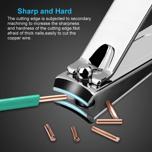 Nail Clippers Set Fingernail and Toenail Clipper Cutters - Image 2