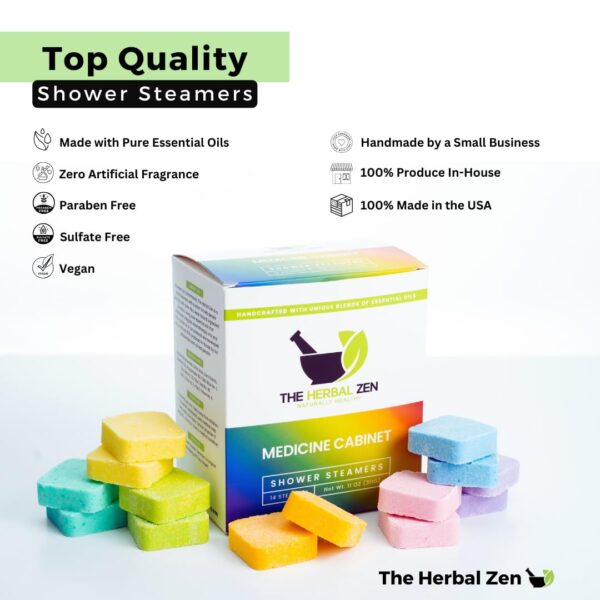 Shower Steamers Aromatherapy Variety Pack - Shower - Image 4