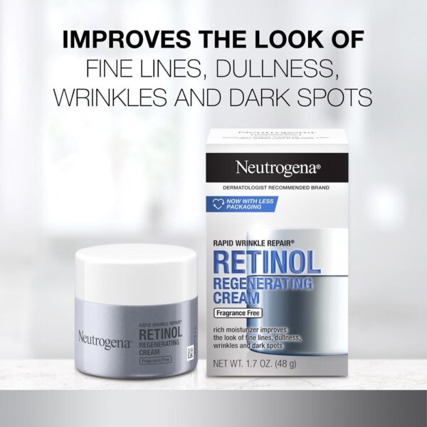 Neutrogena Rapid Wrinkle Repair Retinol Face Serum Capsules, - Image 3