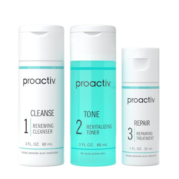 Proactiv 3 Step Acne Treatment - Benzoyl Peroxide Face Wash,