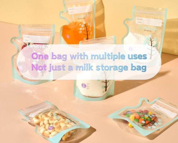 Breastmilk Storage Bag - 6oz(105 Count), 180ml Breast Milk Storage - Image 3