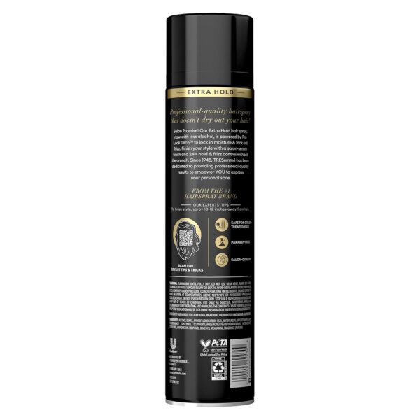 TRESemmé Extra Hold Hairspray For 24-Hour Frizz Control, - Image 5