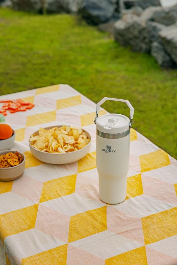 STANLEY IceFlow Stainless Steel Tumbler with Straw - Image 3