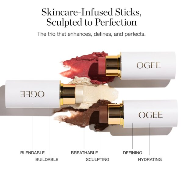 Ogee Face Stick Crystal Collection Trio -