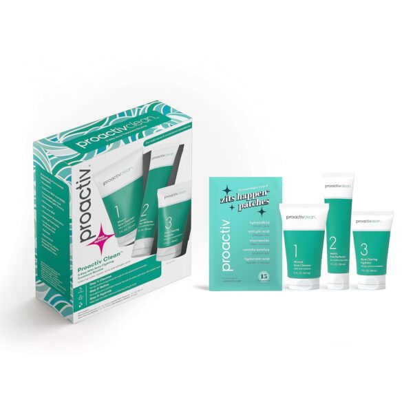 Proactiv Clean 3 Step Acne Routine w/ Pimple Patches- Sulfur Acne - Image 3