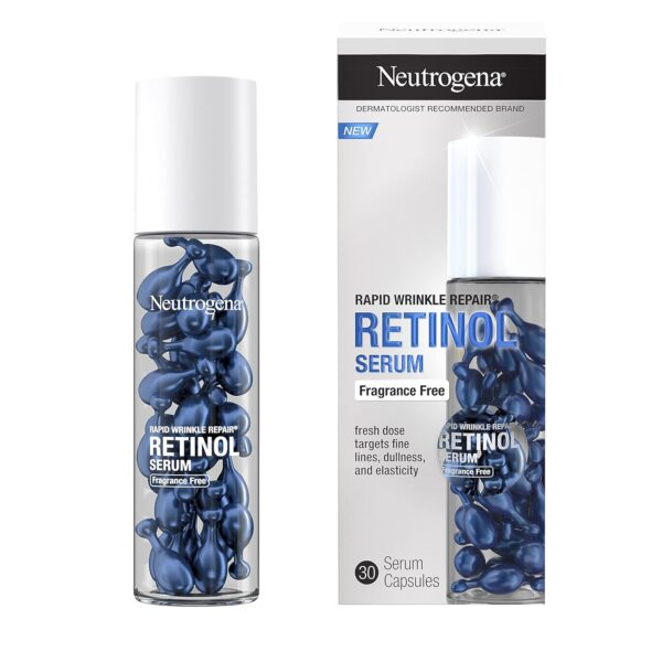 Neutrogena Rapid Wrinkle Repair Retinol Face Serum Capsules,