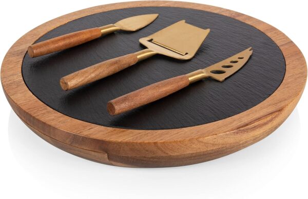 PICNIC TIME TOSCANA -Insignia Slate Serving Board with Cheese