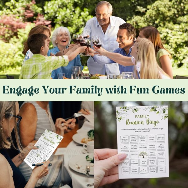 Family Reunion Games and Activities - Family Feud Game Cards, Trivia - Image 5