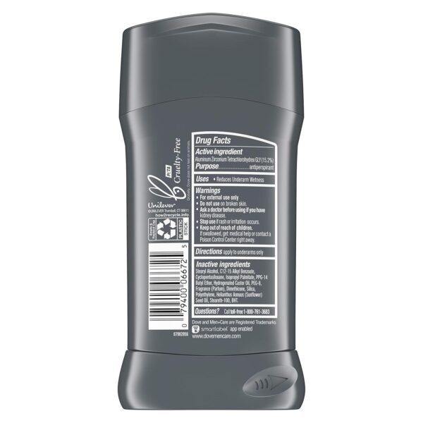 Dove Men + Care Antiperspirant Deodorant, - Image 5