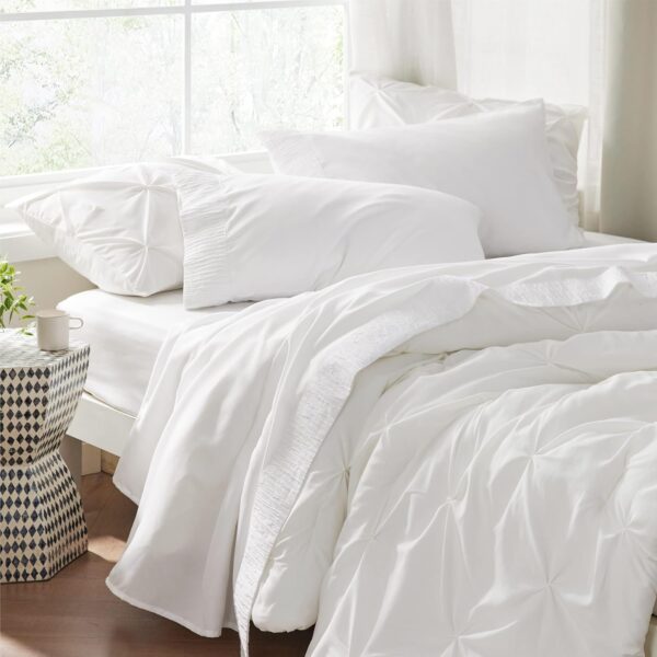 Bedsure Queen Sheet Set - 4 Pieces Soft Queen Size Sheets - - Image 2