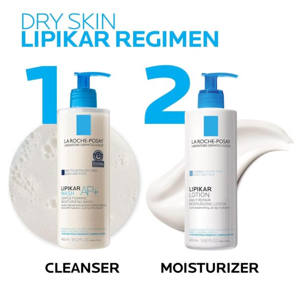 La Roche-Posay Lipikar Daily Repair Moisturizing Cream, - Image 4