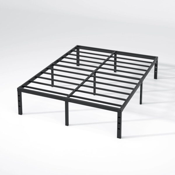 Metal Bed Frame,Queen Size Bed Frame with - Image 4