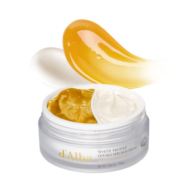 d'alba Piedmont Italian White Truffle Double Serum & Cream,