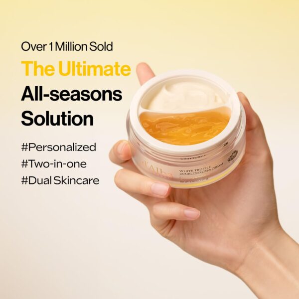 d'alba Piedmont Italian White Truffle Double Serum & Cream, - Image 4