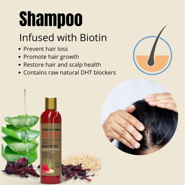 Rice Water for Hair Growth Shampoo and Conditioner set. - Image 3