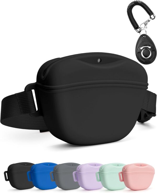 Dog Treat Pouch with Training Clicker, Upgrade Stronger