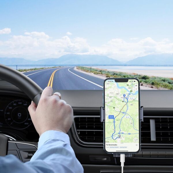 Car Phone Holder Mount, Super Stable Air Vent Cell Phone - Image 2