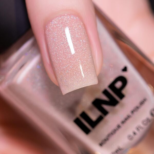 ILNP Birthday Suit - Cashmere Pink Holographic Nail Polish, - Image 4