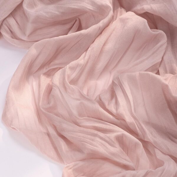 Socomi Pink Cheesecloth Table Runner Summer Boho - Image 3