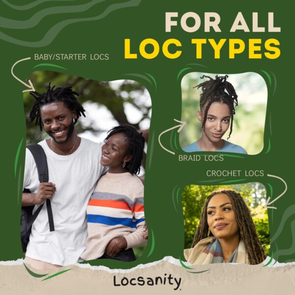 Locsanity Daily Moisturizing Spray for Dull, Dry Locs - Image 3