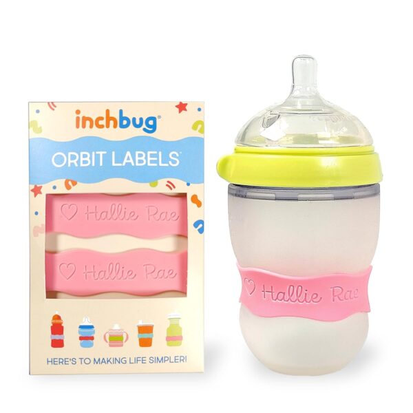 InchBug Orbit Labels - Baby Bottle Name Labels for Daycare, - Image 3