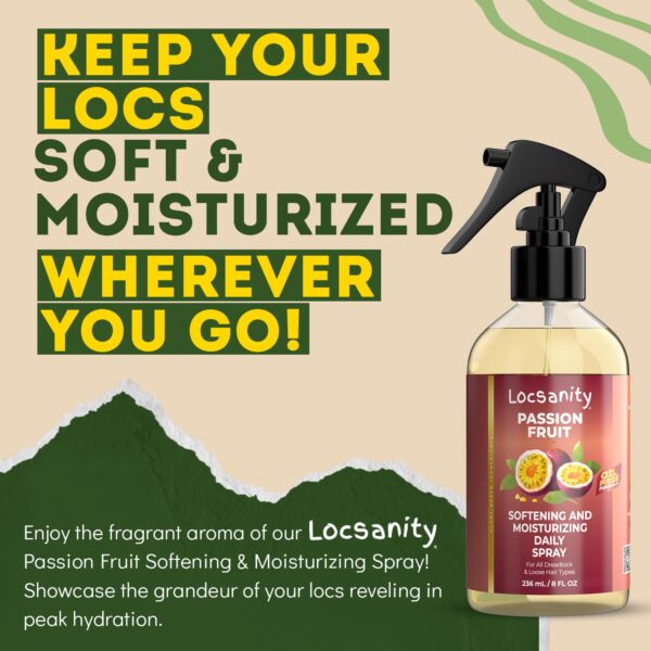 Locsanity Daily Moisturizing Spray for Dull, Dry Locs - Image 2