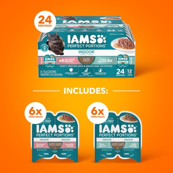IAMS PERFECT PORTIONS Indoor Adult Grain Free - Image 4