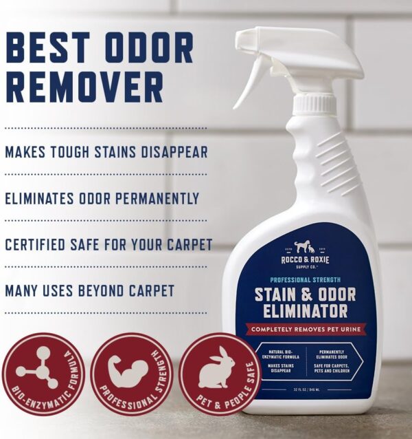 Rocco & Roxie Stain & Odor Eliminator for Strong Odor, - Image 4
