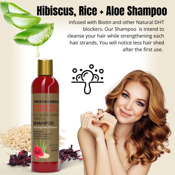 Rice Water for Hair Growth Shampoo and Conditioner set. - Image 4
