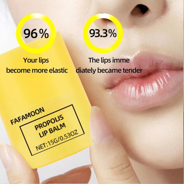 2 PCS Honey Lip Butter, Moisturising Lip Balm With - Image 4