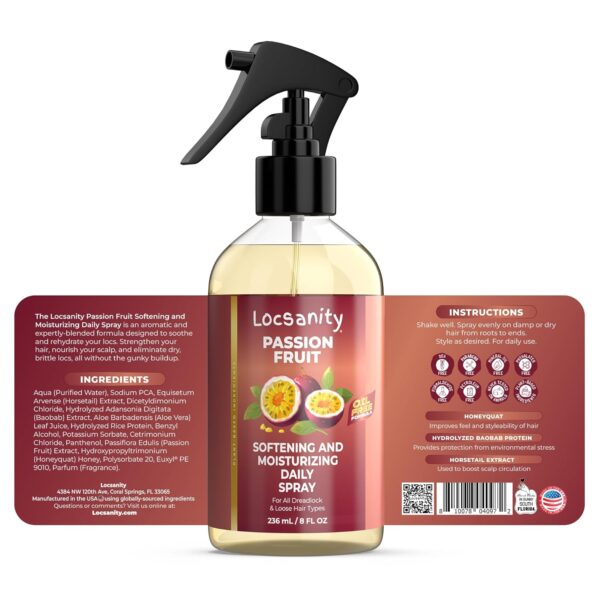 Locsanity Daily Moisturizing Spray for Dull, Dry Locs - Image 4