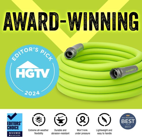 Flexzilla Garden Hose 5/8 in. x 50 ft, Heavy Duty, - Image 4