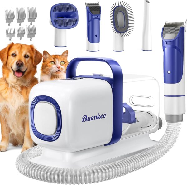 Dog Grooming Kit with Pet Grooming Vacuum,