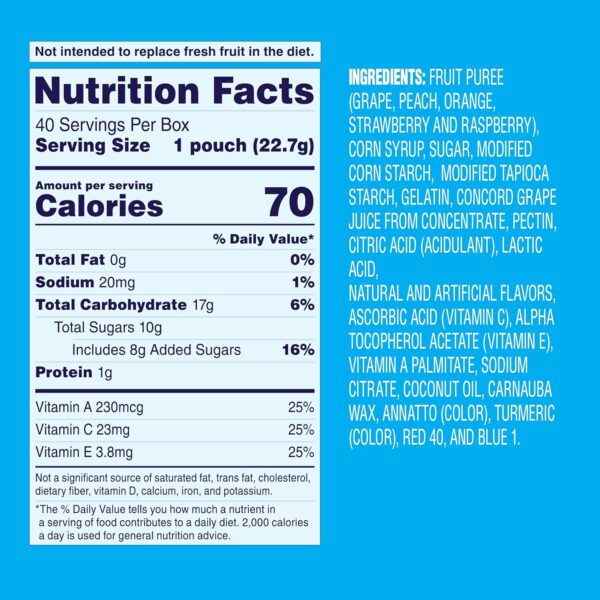 Welch's Fruit Snacks, Mixed Fruit, Individual Single - Image 4