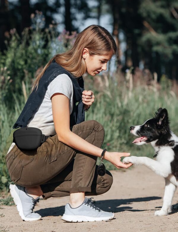 Dog Treat Pouch with Training Clicker, Upgrade Stronger - Image 4