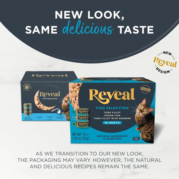 Reveal Natural Wet Canned Cat Food, Limited Ingredient, - Image 4