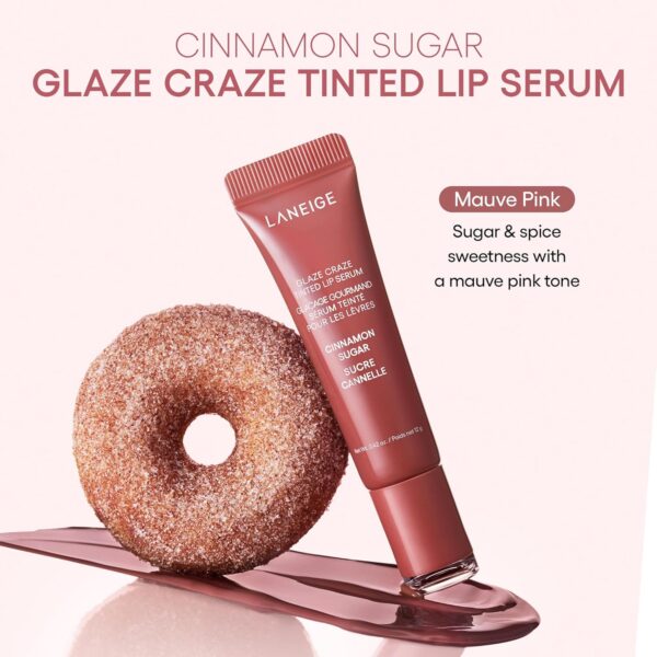 LANEIGE Glaze Craze Tinted Lip Serum: Plumping, - Image 2