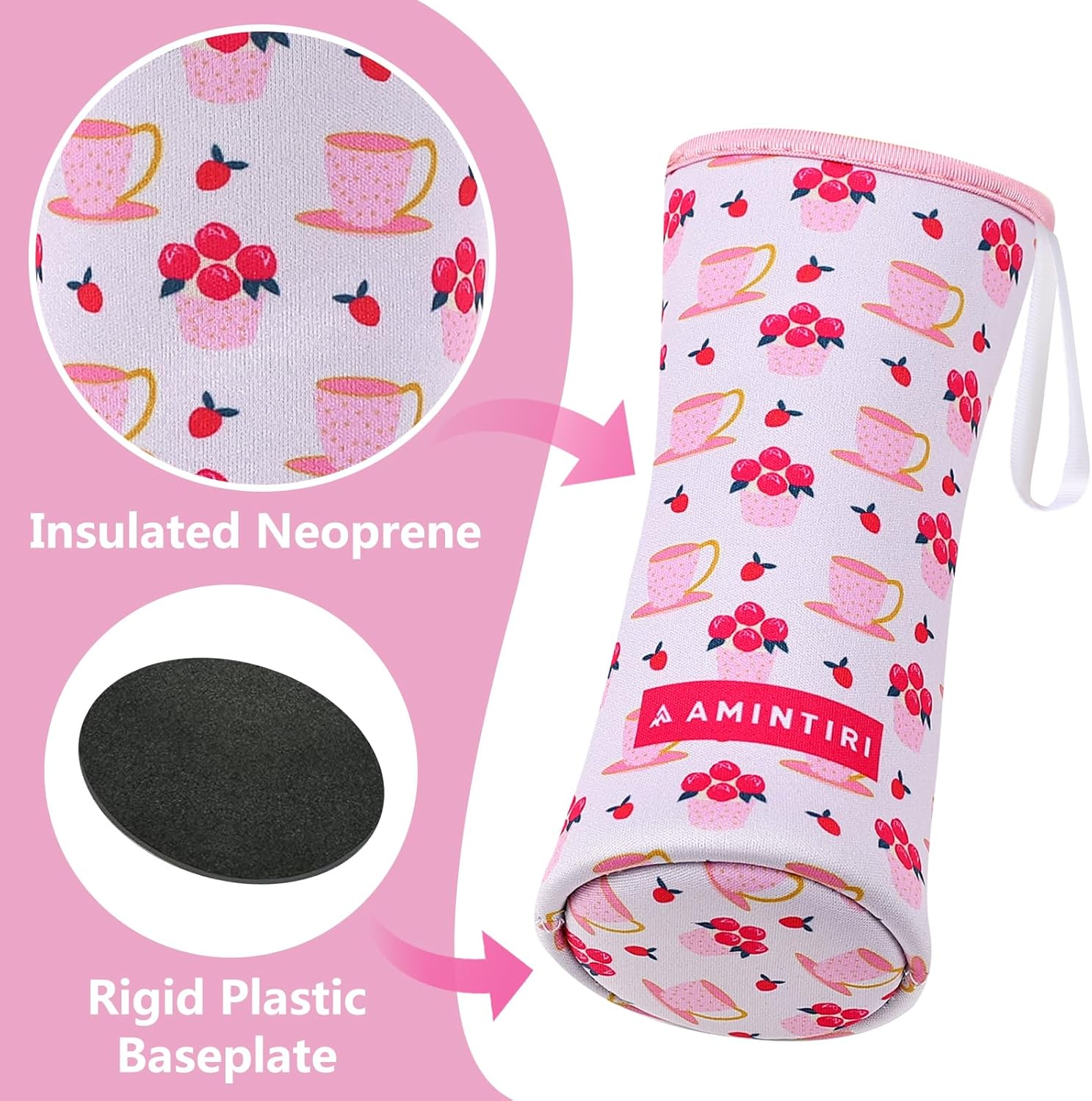Cute Sleeve Compatible with 22oz 32oz Cirkul Plastic & Stainless - Image 4