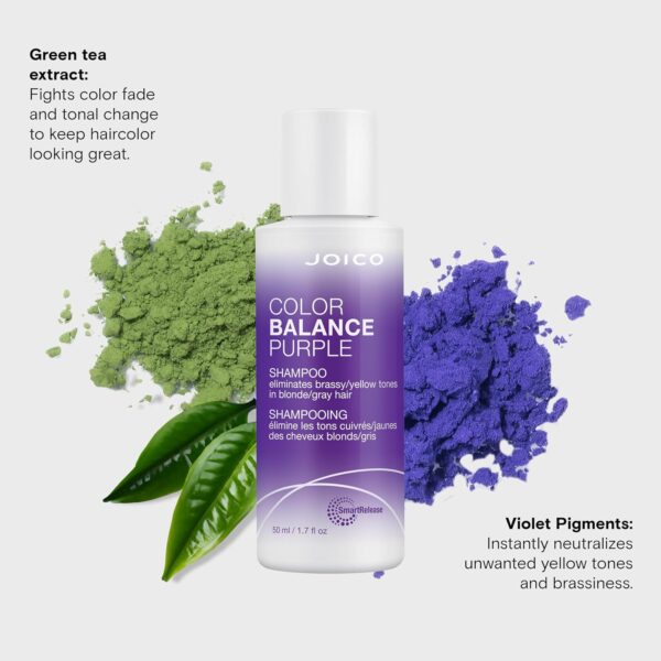Joico Color Balance Purple Shampoo | For Cool Blonde or - Image 2