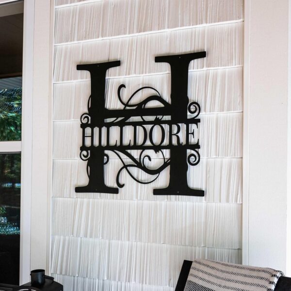 Custom Metal Signs | Metal Name Sign | Metal Wall Art | - Image 2