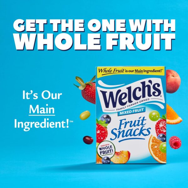 Welch's Fruit Snacks, Mixed Fruit, Individual Single - Image 2