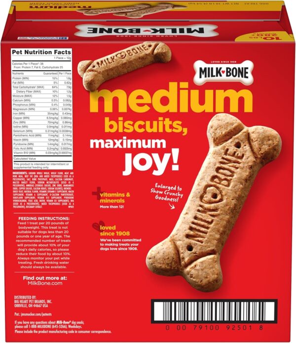 Milk-Bone Original Dog Treats Biscuits for Medium Dogs, - Image 3
