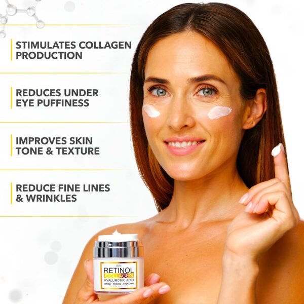 Retinol Cream for Face - Facial Moisturizer with - Image 4