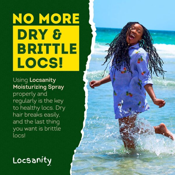 Locsanity Daily Moisturizing Refreshing Spray for Locs, - Image 3