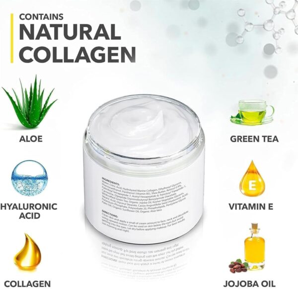 Retinol Cream for Face - Facial Moisturizer with - Image 2