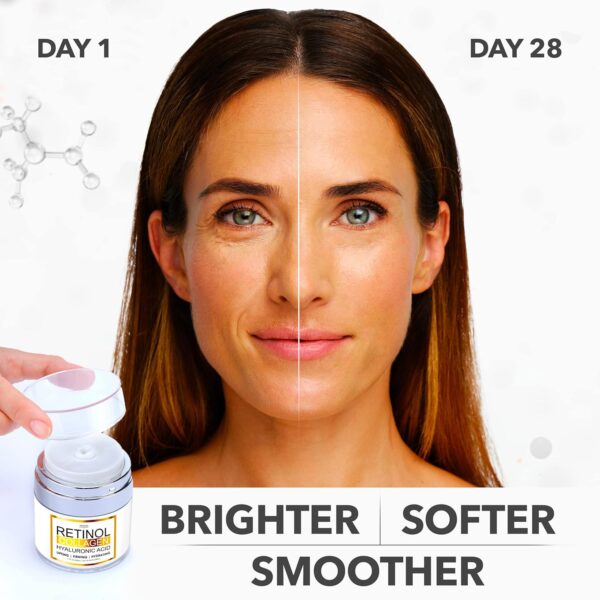 Retinol Cream for Face - Facial Moisturizer with - Image 3